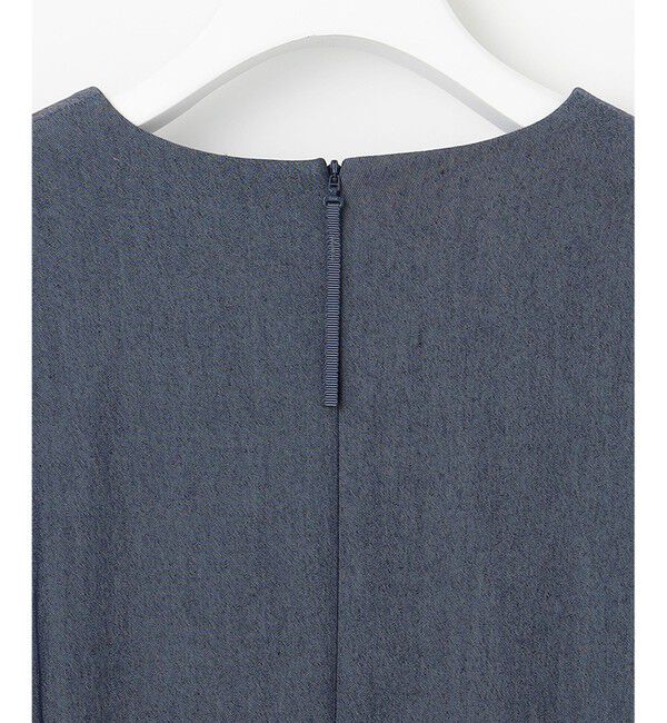 自由区「【セットアップ対応・洗える】ドレープツイルプルオーバー ブラウス」|シャツ・ブラウス|