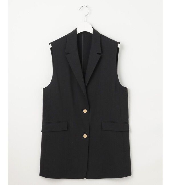 自由区「【セットアップ対応・洗える】LIPストレッチテーラード ジレ」|ベスト・ジレ|