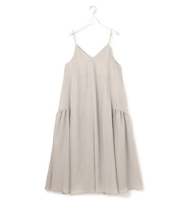 23区「【接触冷感性】フィブリルツイル キャミソールフレアワンピース」|ワンピース|