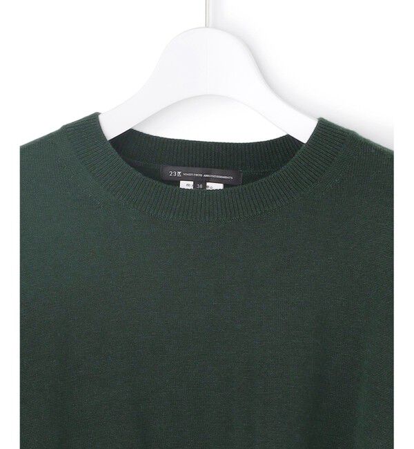 23区「ニットセットアップ プリーツコンビ ワンピース」|ワンピース|