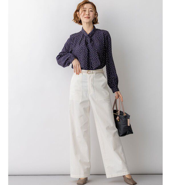 23区「スラブツイルストレッチ ベイカーパンツ」|その他|