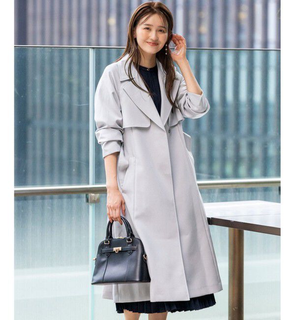 ANY SIS「【洗える】Nobleライトトレンチ コート」|トレンチコート|