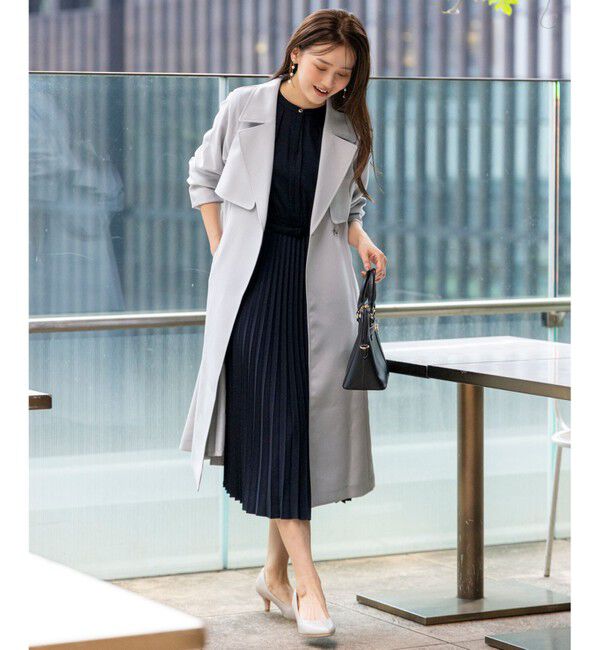 ANY SIS「【洗える】Nobleライトトレンチ コート」|トレンチコート|