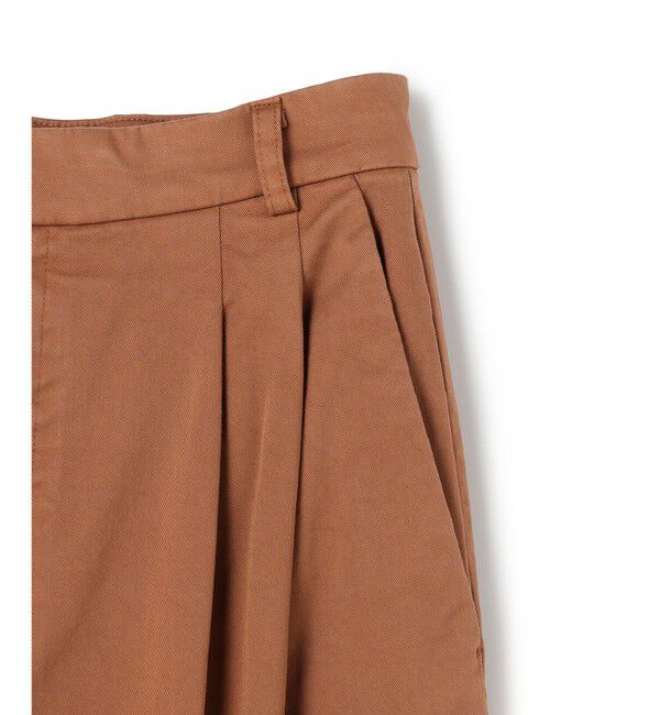 BEIGE,「【洗える・Oggi 11月号掲載】HAMLIN / コットンストレッチ2タックワイドパンツ」|その他|