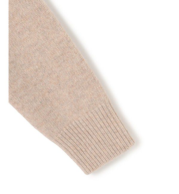 BEIGE,「【Oggi掲載】RULE / ウールカシミヤバイカラーハイネックニット」|ニット・セーター|