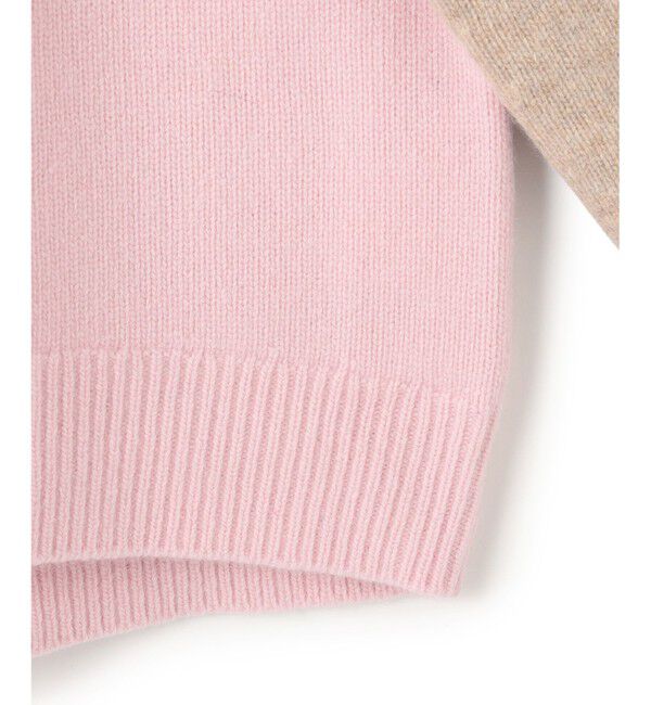 BEIGE,「【Oggi掲載】RULE / ウールカシミヤバイカラーハイネックニット」|ニット・セーター|