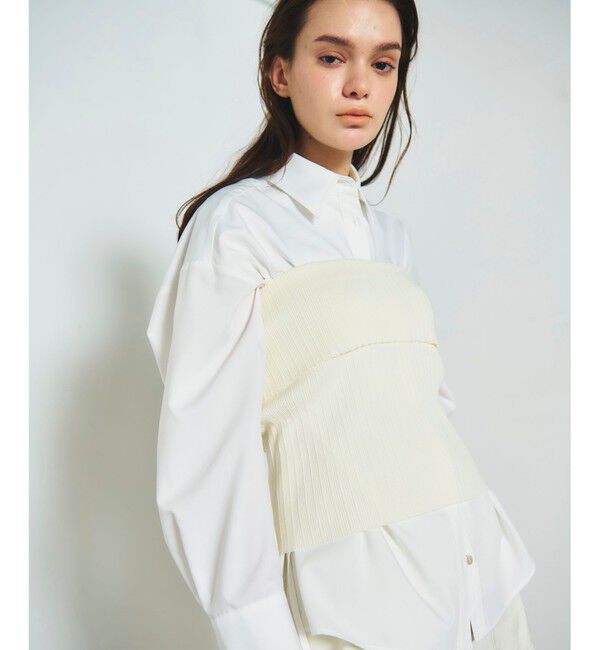 Diagram「リブベアトップ」|Tシャツ・カットソー|ホワイト