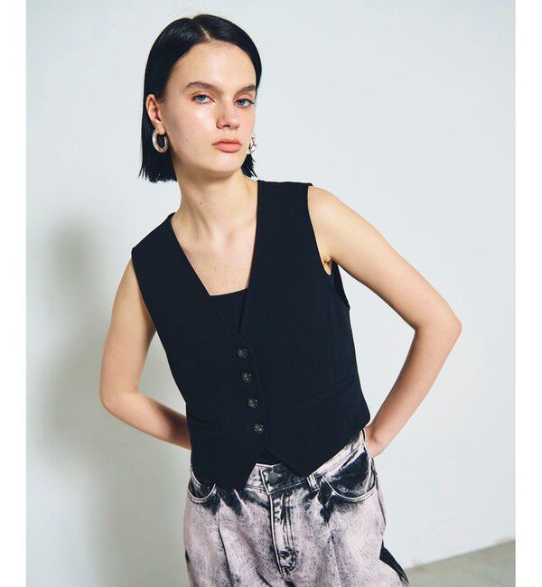 Grace Class「トリアセショートジレ」|ベスト・ジレ|