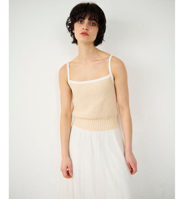 Diagram「バイカラーニットノースリーブ」|その他|