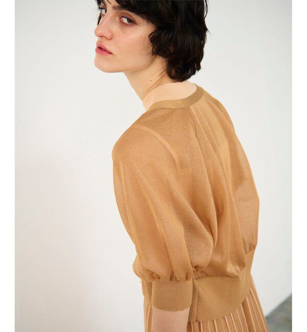 Diagram「ラメシアードルマンニットカーディガン」|カーディガン|