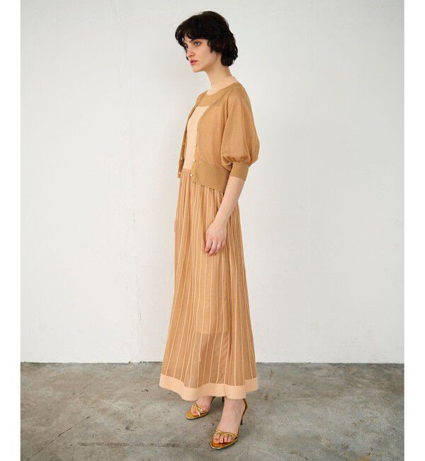 Diagram「ラメシアードルマンニットカーディガン」|カーディガン|