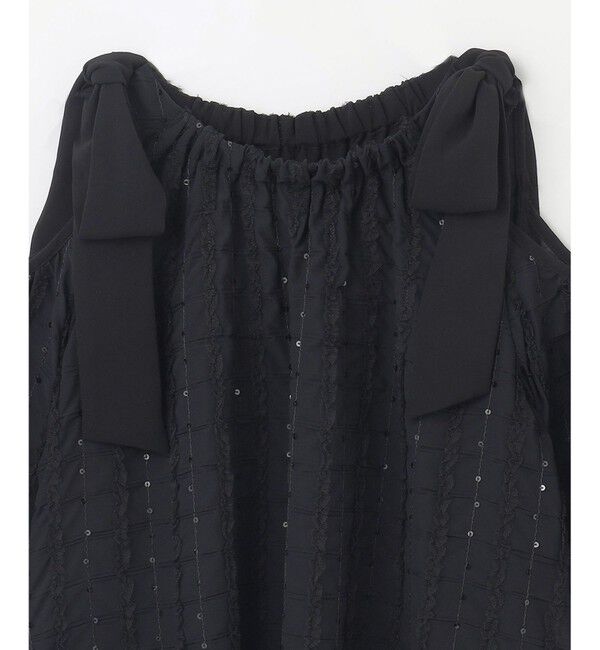 GRACE CONTINENTAL「チュールフリルフレアトップ」|その他|