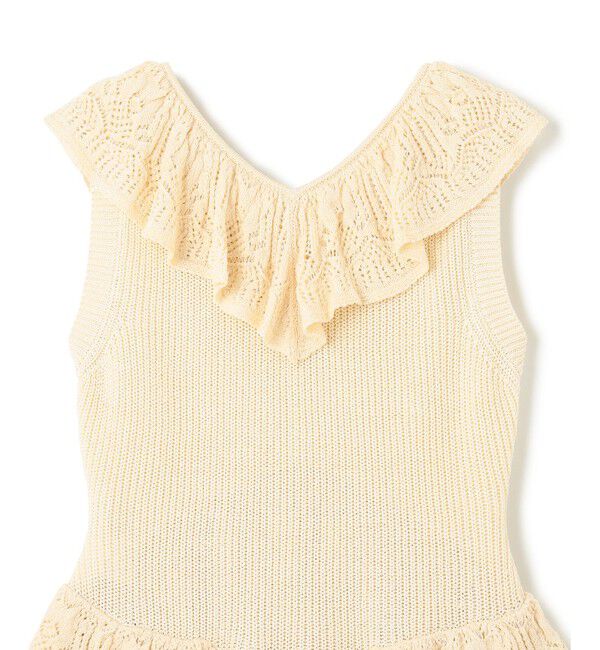 GRACE CONTINENTAL「ミックスフリルニットトップ」|その他|