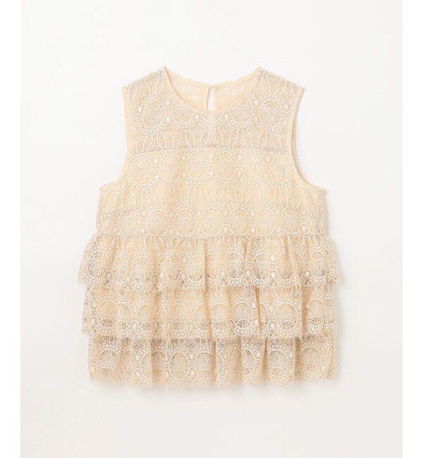 GRACE CONTINENTAL「レースギャザートップ」|その他|