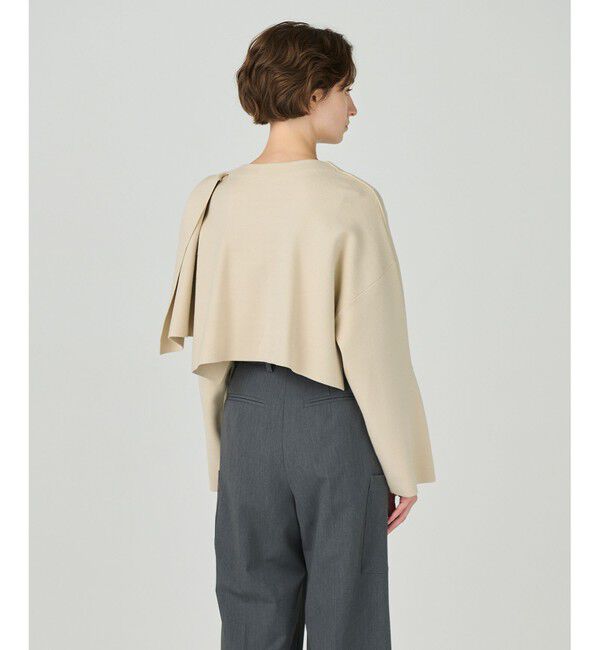 Diagram「ケープショートニットトップ」|ニット・セーター|