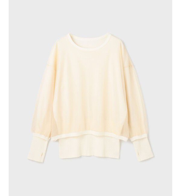 Diagram「シアーニットトップ」|ニット・セーター|