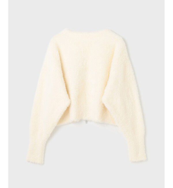 Diagram「フェザーzipニットカーディガン」|カーディガン|