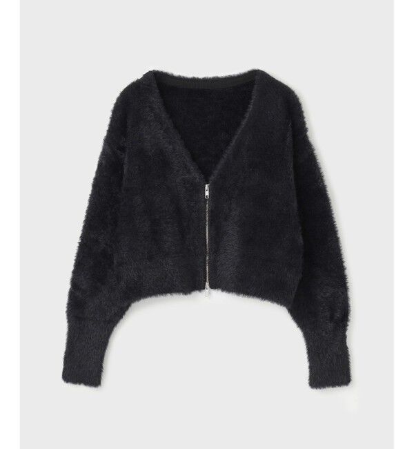 Diagram「フェザーzipニットカーディガン」|カーディガン|