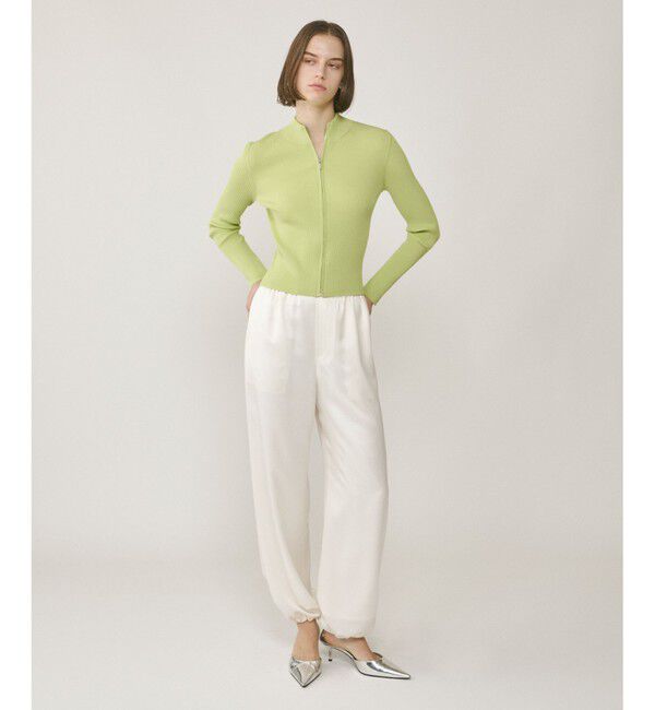 Diagram「リブニットzipトップ」|ニット・セーター|