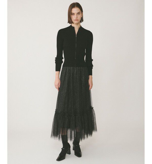 Diagram「リブニットzipトップ」|ニット・セーター|