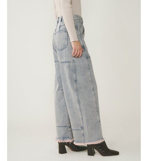 Diagram「ライン切替デニムパンツ」|デニム|