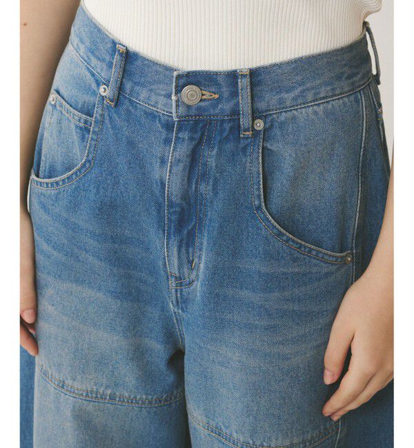 Diagram「ライン切替デニムパンツ」|デニム|