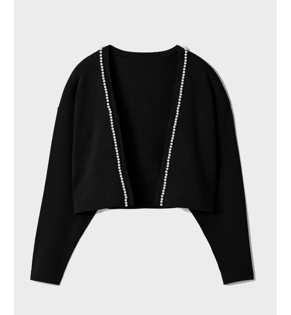 Grace Class「パールショートカーディガン」|カーディガン|