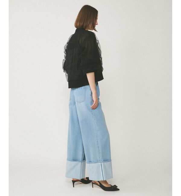  「チュールギャザーブルゾン」|ブルゾン・スタジャン|