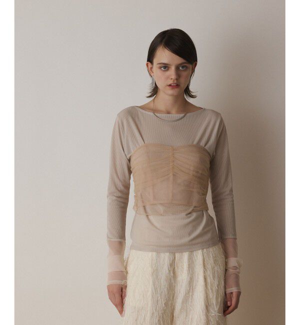 Diagram「チュールベアトップ」|チューブトップ|