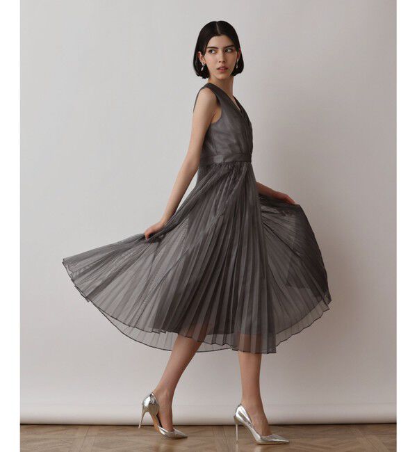 GRACE CONTINENTAL「ブライトメッシュワンピース」|ワンピース|