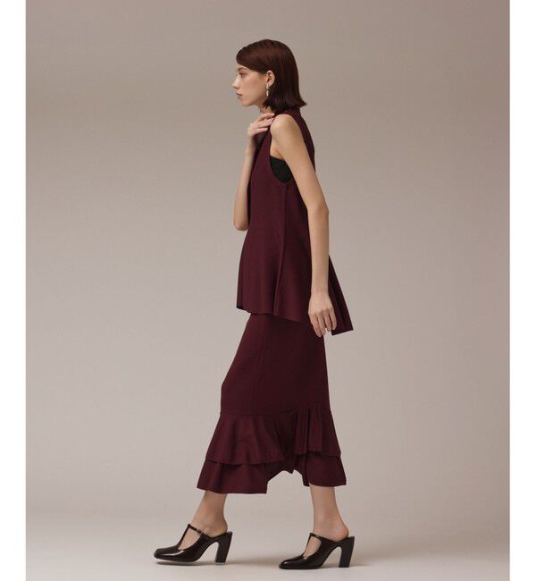 GRACE CONTINENTAL「ビジューニットベスト」|ベスト・ジレ|