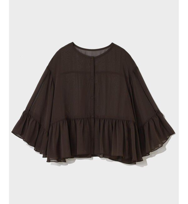 Grace Class「シフォンフリルポンチョ」|その他|