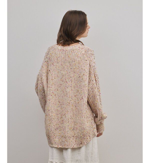 GRACE CONTINENTAL「ケーブルニットトップ」|ニット・セーター|