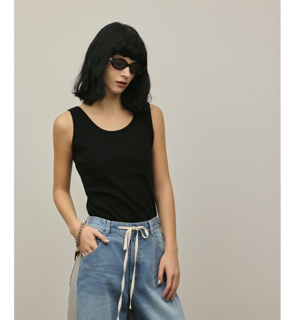 Diagram「テレコノースリーブトップ」|タンクトップ|