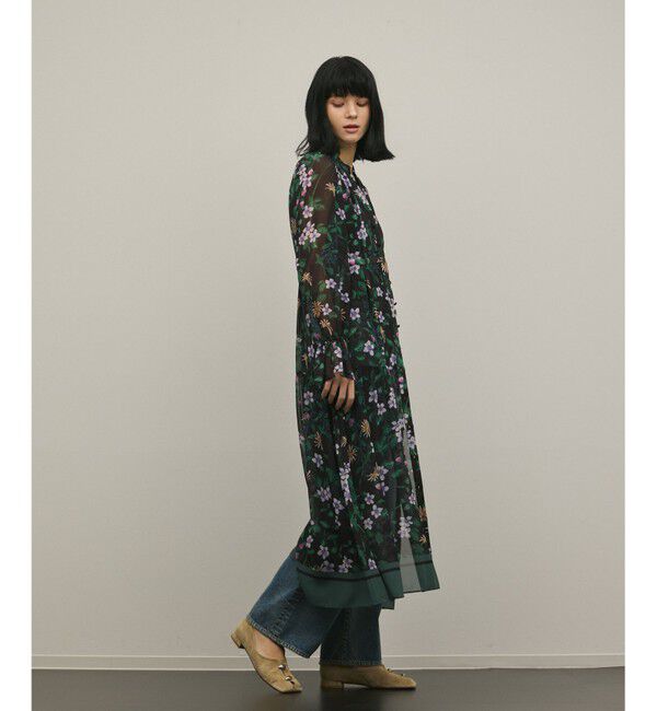 Diagram「ドロストティアードフレアワンピース」|ワンピース|