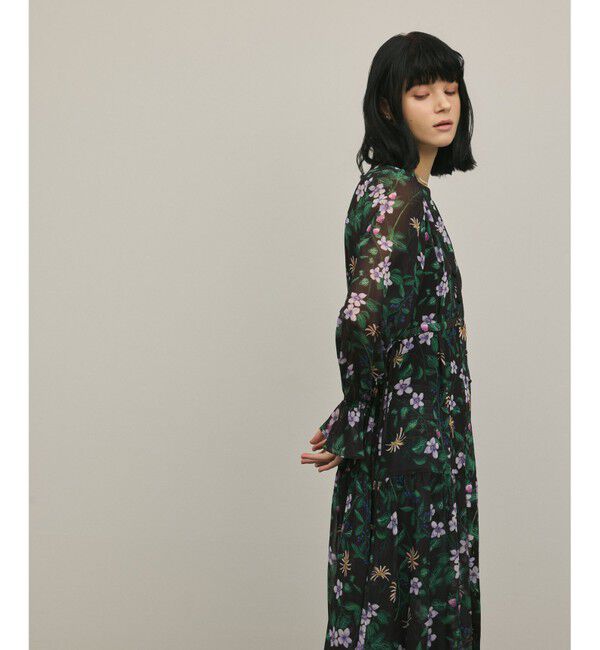 Diagram「ドロストティアードフレアワンピース」|ワンピース|