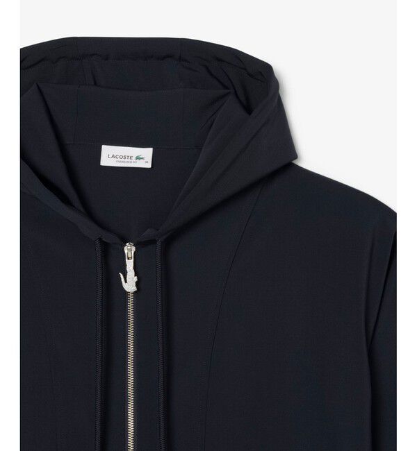 LACOSTE「ウールブレンド フランネルアノラックパーカー」|パーカー|