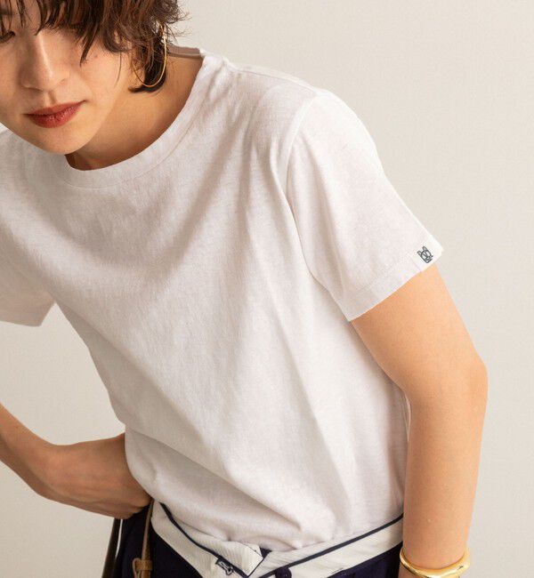 NOLLEY'S「【MAQWEL/マクウェル】MARUDOハーフスリーブTee」|Tシャツ・カットソー|