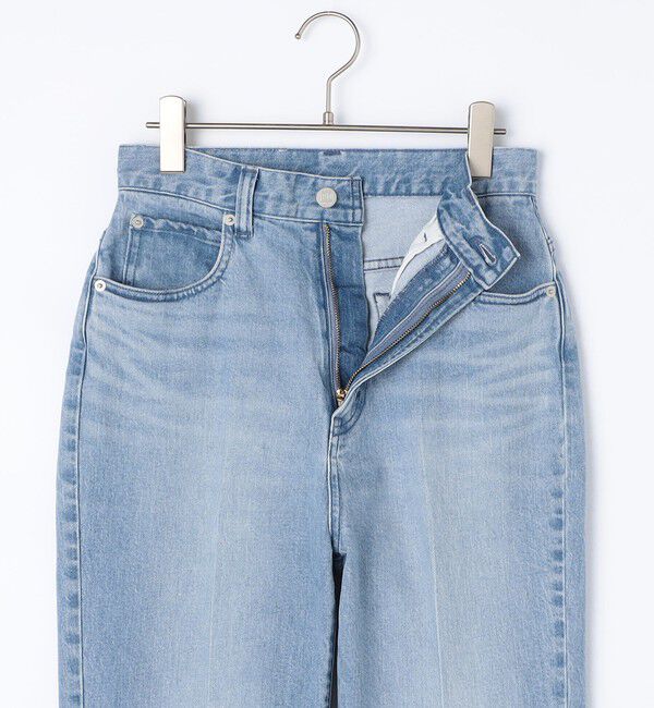 Rie Miller「【RM denim】センタープレスハイウエストパンツ」|デニム|