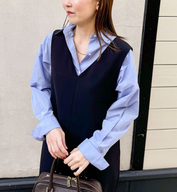 NOLLEY'S sophi「【追加】タイプライター2WAYシャツ」|シャツ・ブラウス|