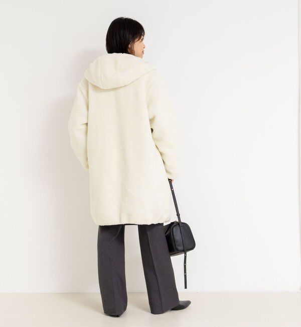 NOLLEY'S「◇【WEB限定】【TAION/タイオン】別注ボア&times;ダウンフードコート(リバーシブル) 」|ダウン|