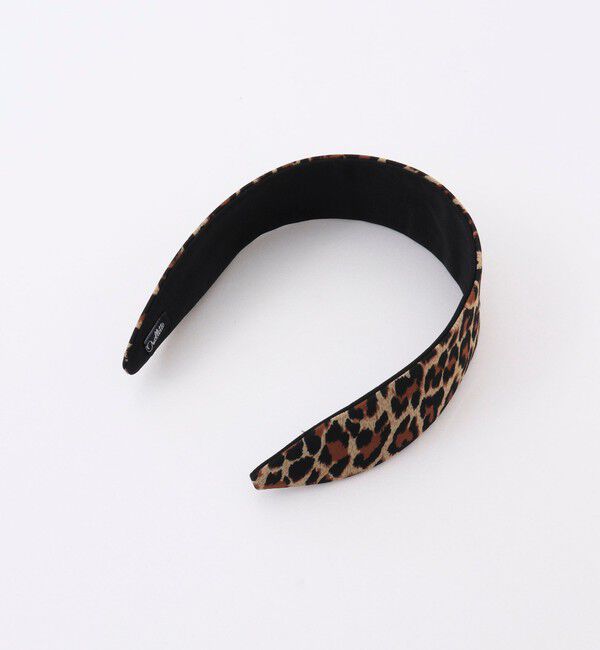 NOLLEY'S「【JENNIFER OUELLETTE/ジェニファーオレット】レオパードｘムジ3wayカチューシャ」|カチューシャ|