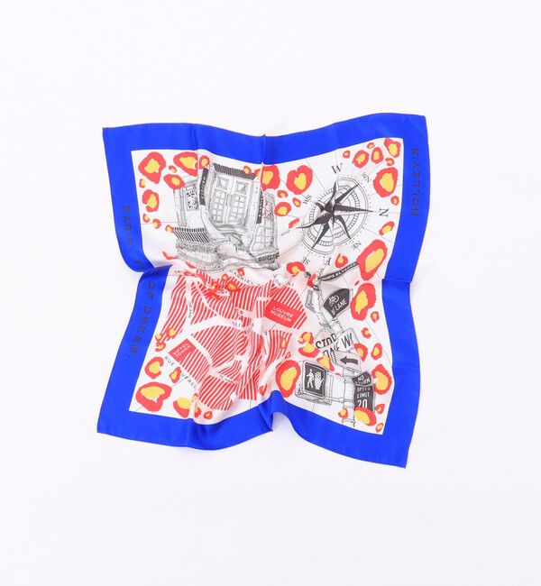 NOLLEY'S「シルクプリントスカーフ66」|ストール|