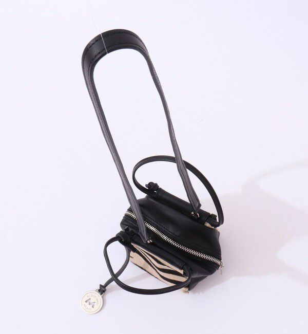 NOLLEY'S「【MARCO MASI/ マルコマージ】ミニキューブゼブラバッグ」|ショルダー・メッセンジャー|