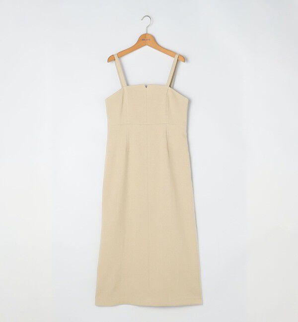 NOLLEY'S「ウォッシャブルウール調ストレッチキャミワンピース」|ワンピース|