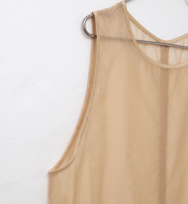 MAQWEL「【MAQWEL/マクウェル】ウォッシャブルオーガンジーワンピース」|ワンピース|