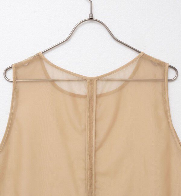 MAQWEL「【MAQWEL/マクウェル】ウォッシャブルオーガンジーワンピース」|ワンピース|