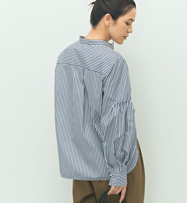 NOLLEY'S「パール釦ビブヨーク4WAYフリルブラウス」|シャツ・ブラウス|