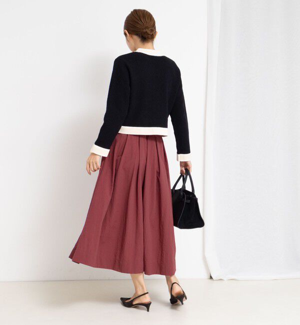 NOLLEY'S「配色ニットジャケット」|カーディガン|