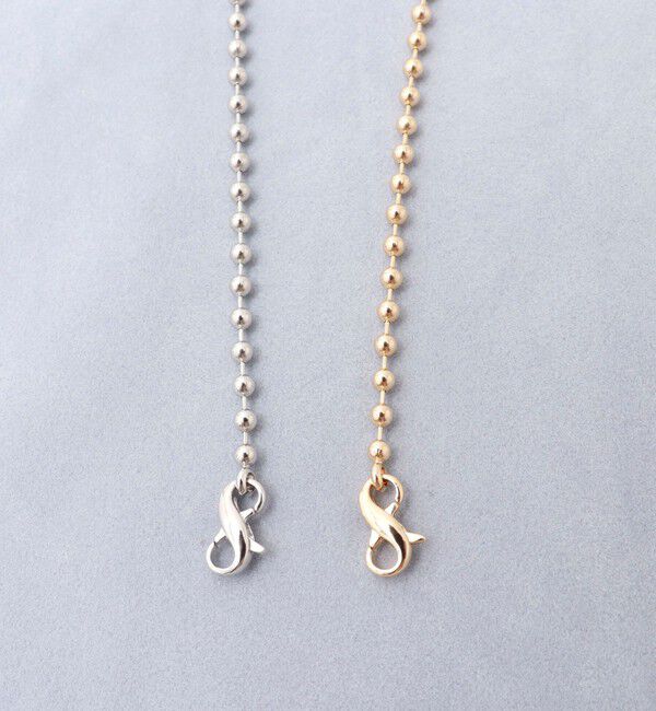 grace grace「【grace grace/グラスグラス】ロングフックボールアレンジネックレス」|ネックレス|